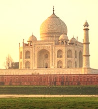 Rajasthan Cycling with Taj Mahal