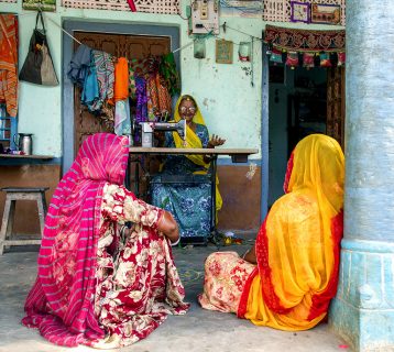 Rajasthan villages, India