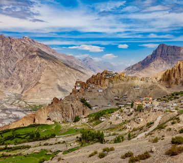 Dhankar Gompa. India. Spiti Valley