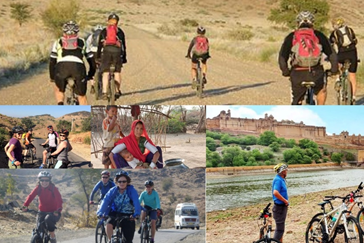 Experience an adventurous cycling journey amidst Rajasthan’s palaces and vibrant landscapes