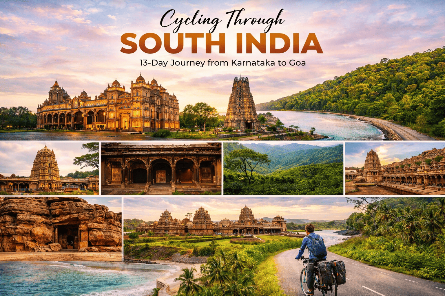 Cycling Through South India A 13-Day Journey from Karnataka to Goa