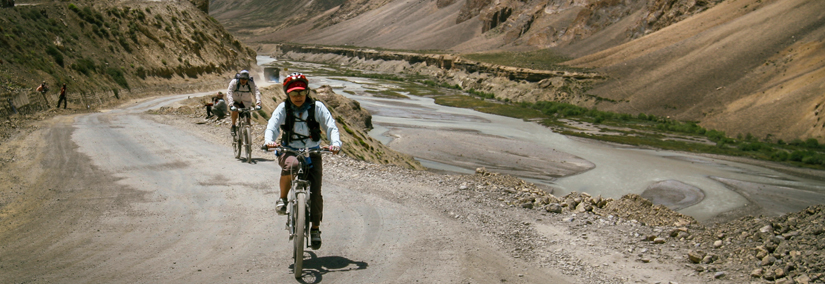 Cycling in Leh Ladakh