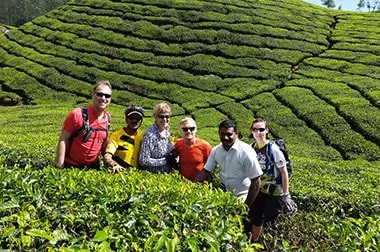 man riding bike in Rajasthan