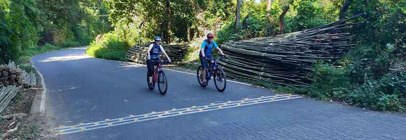 Cycling in Kerala in some rural villages